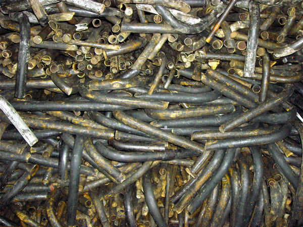 Brass Pipe Scrap 03 Brass Pipe Scrap