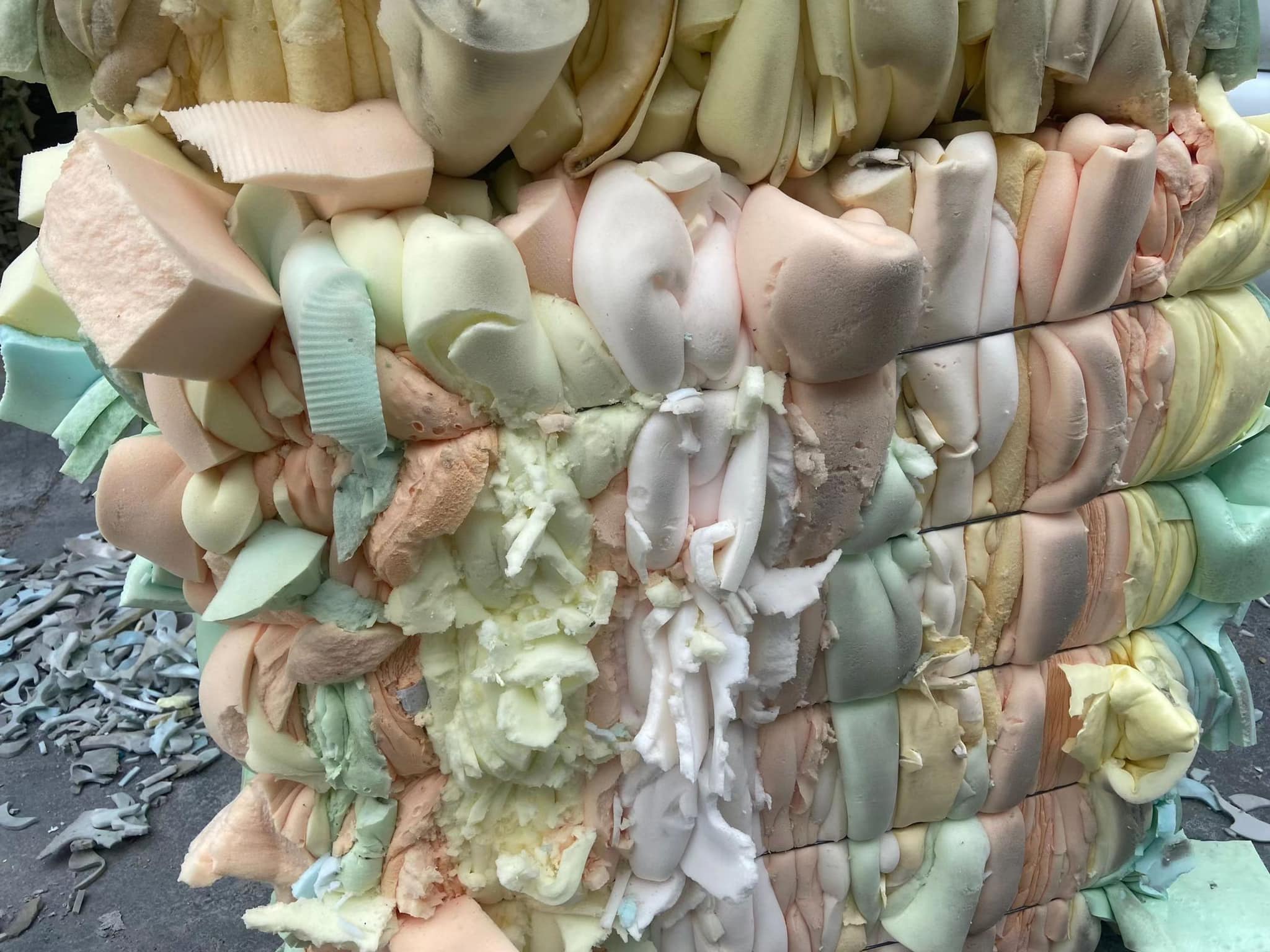 Polyurethane PU Foam Scrap 1 Polyurethane PU Foam Scrap